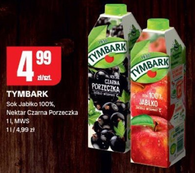Sok jabłko 100% TYMBARK promocja w Chorten