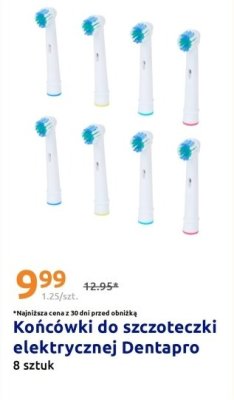 Końcówki do szczoteczki elektrycznej 8 szt. promocja w Action
