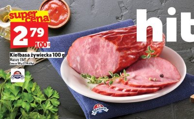 Kiełbasa żywiecka Mazury EKFF promocja w TOPAZ