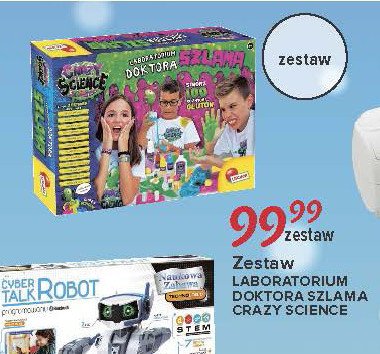 Gra laboratorium doktora szlama Lisciani crazy science promocja
