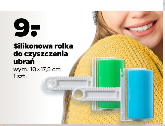 Rolka silikonowa do czyszczenia ubrań promocja