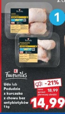 Podudzie z kurczaka z chowu bez antybiotyków K-classic favourites promocja