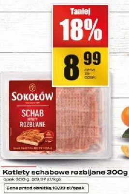 Kotlety schabowe rozbijane promocja w Supeco