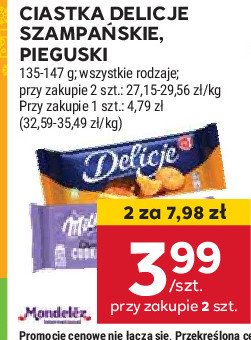 Ciastka z galaretką pomarańczową Delicje szampańskie promocja