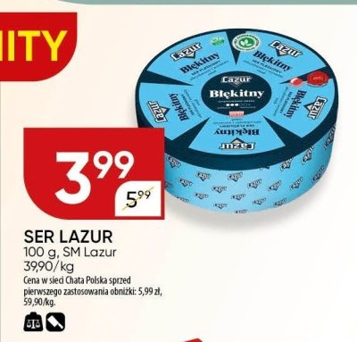 Ser Lazur promocja w Chata Polska