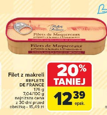 Filet z makreli Reflets de france promocja w Carrefour Market