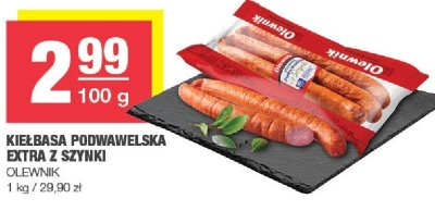 Kie艂basa podwawelska promocja w SPAR