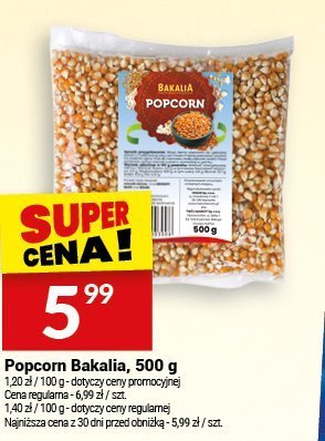 Popcorn promocja w Twój Market