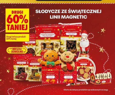 Słodycze ze świątecznej linii drugi -60% promocja w Biedronka
