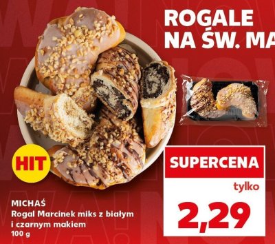 Rogal Marcinek MICHAŚ miks z białym i czarnym makiem promocja w Kaufland