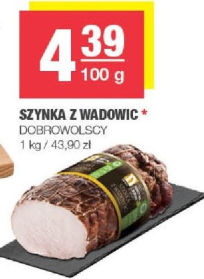 Szynka z wadowic Dobrowolscy promocja w SPAR