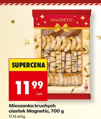 Mieszanka kruchych ciastek Magnetic, 700 g promocja w Biedronka