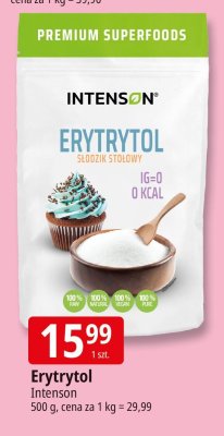 Erytrytol Intenson promocja w Leclerc