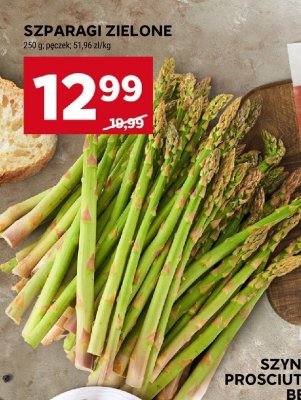 Szparagi zielone 250g promocja w Stokrotka