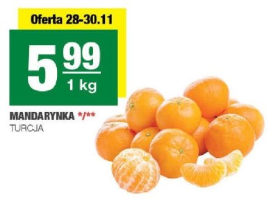 Mandarynka promocja w SPAR