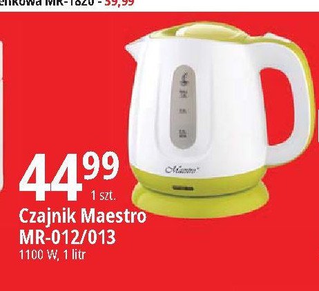 Czajnik mr-013 Maestro promocja