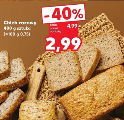 Chleb razowy promocja w Kaufland