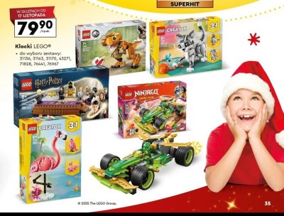 Klocki LEGO do wyboru zestawy: 31136, 31163, 31170, 43271, 71828, 76441, 76967 promocja w Biedronka