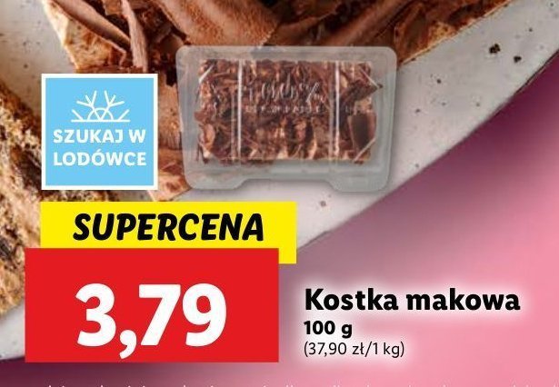 Kostka makowa promocja