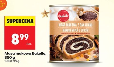 Masa makowa 850 g promocja w Biedronka