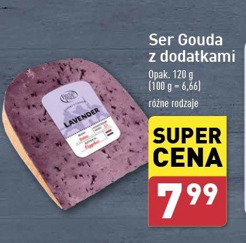 Ser gouda lavender promocja w Aldi