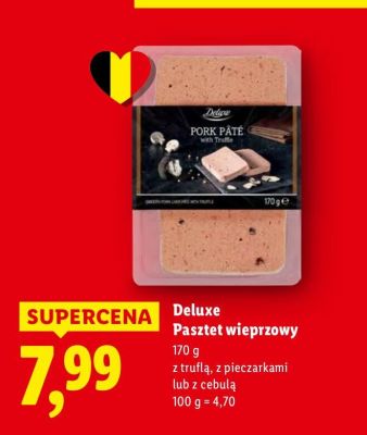 Pasztet wieprzowy z truflą promocja w Lidl