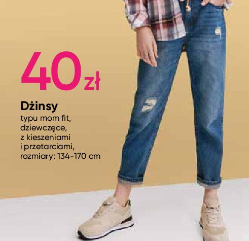 Spodnie dziewczęce jeans 134-170 promocja