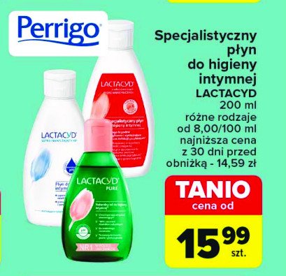 Emulsja do higieny intymnej zapas Lactacyd hydro-balance promocja