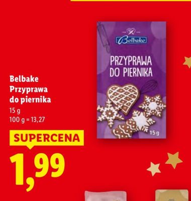 Przyprawa do piernika Belbake promocja w Lidl