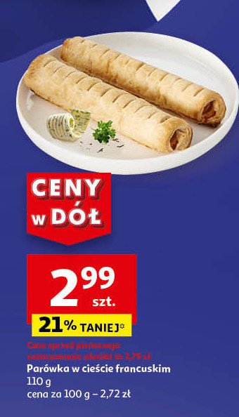 Parówka w cieście promocja