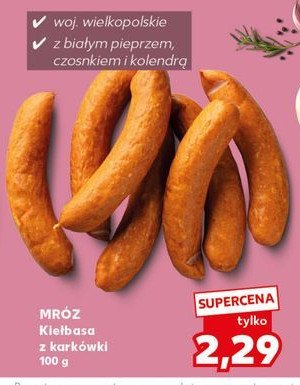 Kie艂baski z kark贸wki Mr贸z promocja