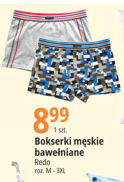 Bokserki m臋skie m-3xl Redo promocja