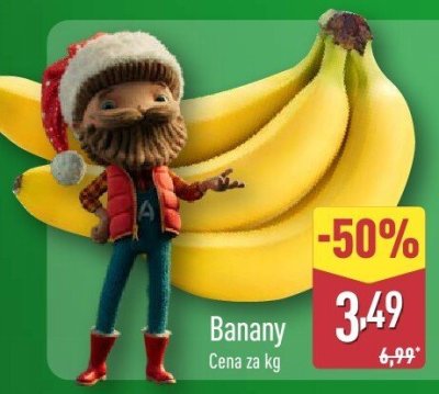 Banany promocja w Aldi