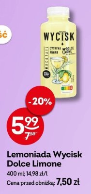 Lemoniada Wycisk Dolce Limone promocja w Żabka