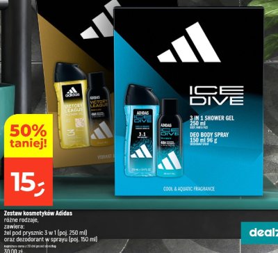 Zestaw kosmetyków Adidas promocja w Dealz