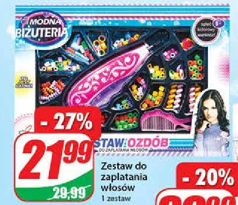 Zestaw do zaplatania włosów Kathay-haster promocja w Carrefour Market