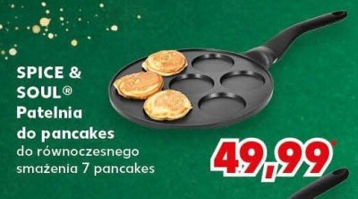 Patelnia do pancakes SPICE & SOUL® do równoczesnego smażenia 7 pancakes promocja w Kaufland
