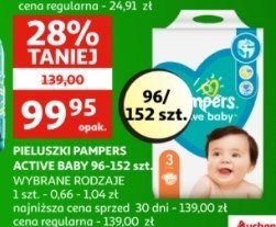 Pieluchy 3 Pampers promocja