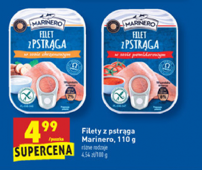Filet z pstr膮ga w sosie chrzanowym Marinero promocja