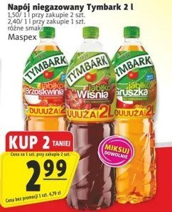 Napój niegazowany Tymbark 2 l promocja w Prim Market