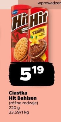 Ciastka Hit  promocja w Netto