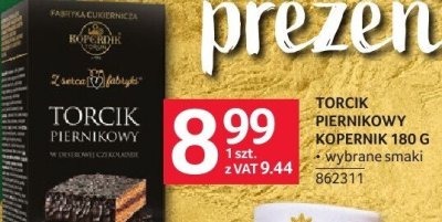 Torcik piernikowy kopernik 180 g wybrane smaki promocja w Selgros