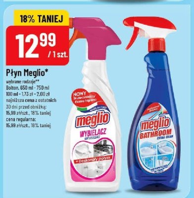 Płyn Meglio promocja w POLOmarket