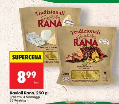 Ravioli brasato promocja w Biedronka