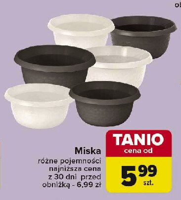 Miska plastikowa promocja