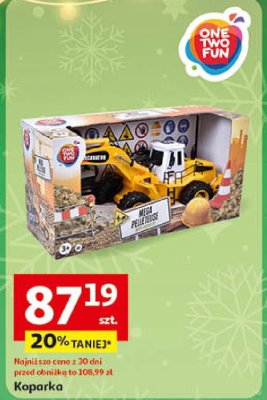 Koparka promocja w Auchan