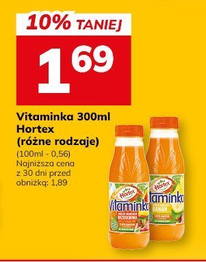 Vitaminka 300ml Hortex (różne rodzaje) promocja w Hitpol