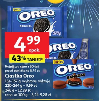 Ciastka Oreo promocja w Auchan
