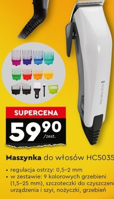 Maszynka do włosów HC5035 promocja w Biedronka