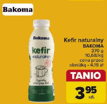 Kefir naturalny BAKOMA KEFIR promocja